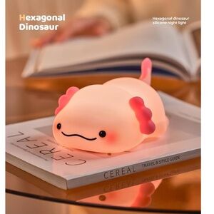 Axolotl Night Light LED Squishy Novelty Animal Lamp
